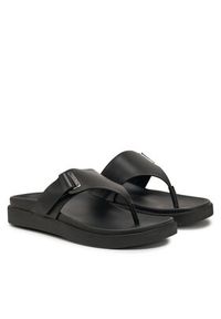 Calvin Klein Sandały Flat Adj Tp Eyelet HW0HW02349 Czarny. Kolor: czarny. Materiał: skóra #3