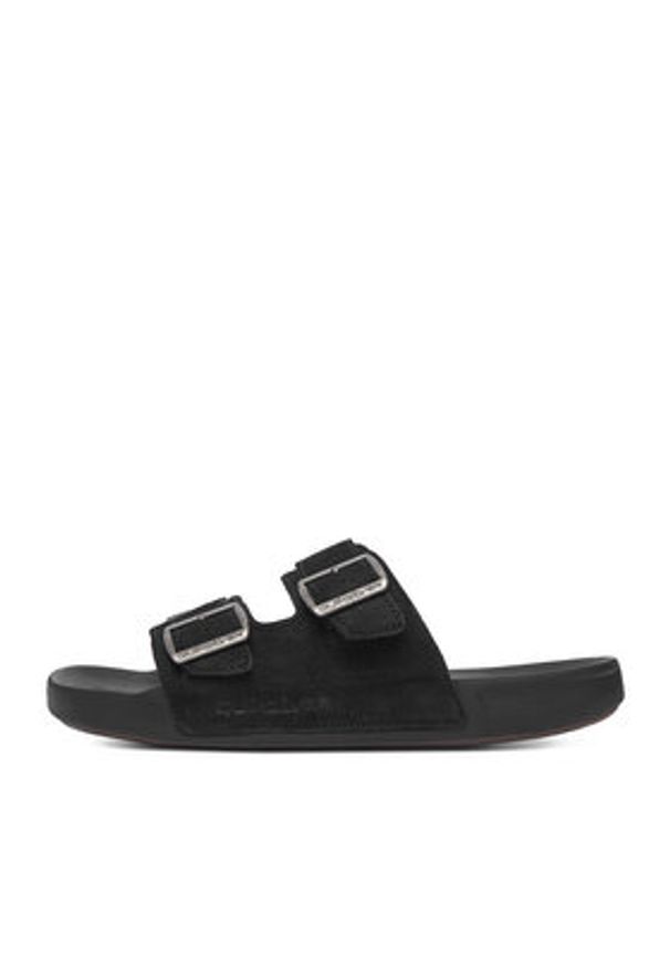 Quiksilver Klapki CWBEO-RAPID-32 MI08 Czarny. Kolor: czarny. Materiał: zamsz, skóra