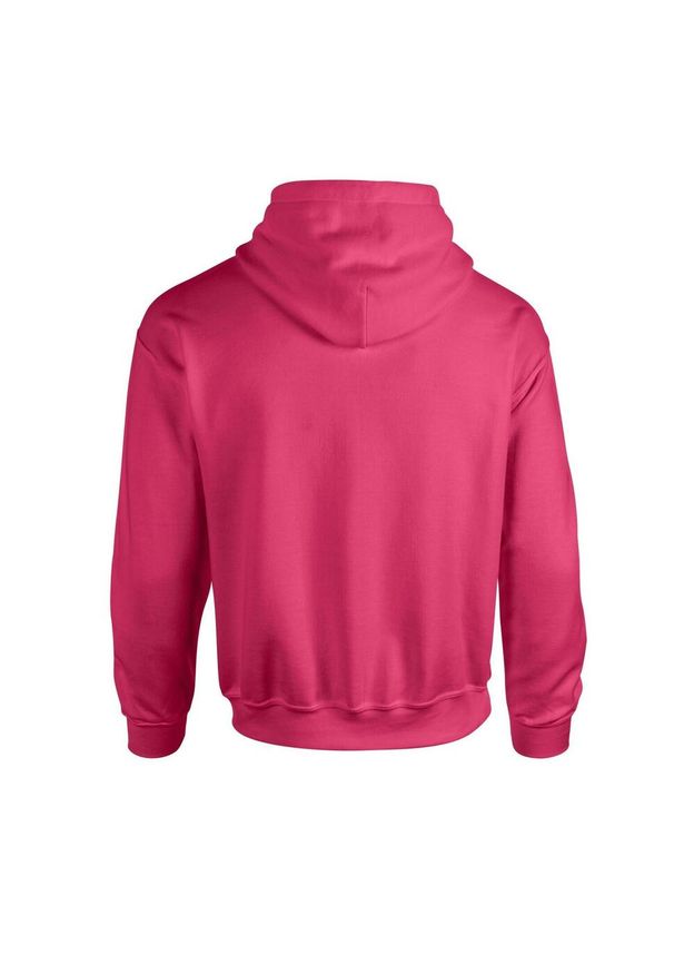 GILDAN - Bluza Z Kapturem Dla Dorosłych Unisex Heavy Blend. Typ kołnierza: kaptur. Kolor: różowy