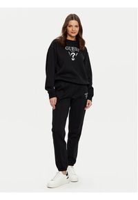 Guess Bluza V5RQ12 KC3D2 Czarny Regular Fit. Kolor: czarny. Materiał: syntetyk #4