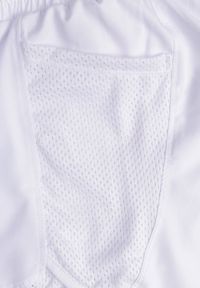 Born2be - Białe Szorty Sportowe z Siateczkowymi Wstawkami i Podszewką Tamaris. Okazja: na co dzień, na spacer. Kolor: biały. Styl: sportowy #8