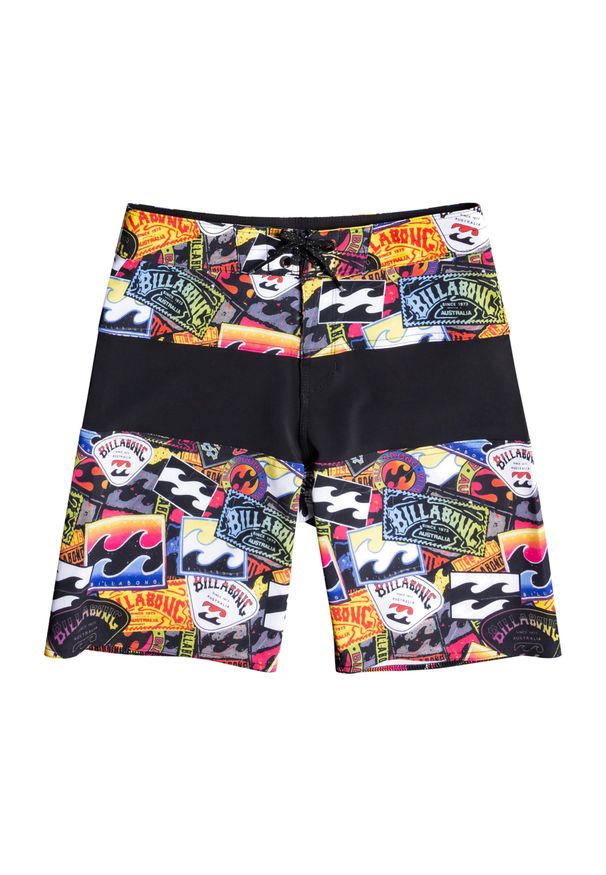 Szorty kąpielowe dziecięce Billabong Tribong Pro. Kolor: wielokolorowy