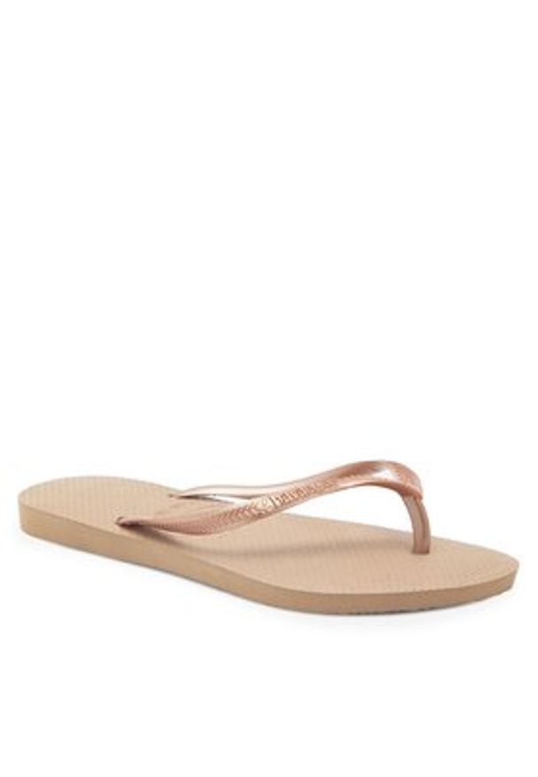 Havaianas Japonki 4000030.3581 Złoty. Kolor: złoty. Materiał: syntetyk