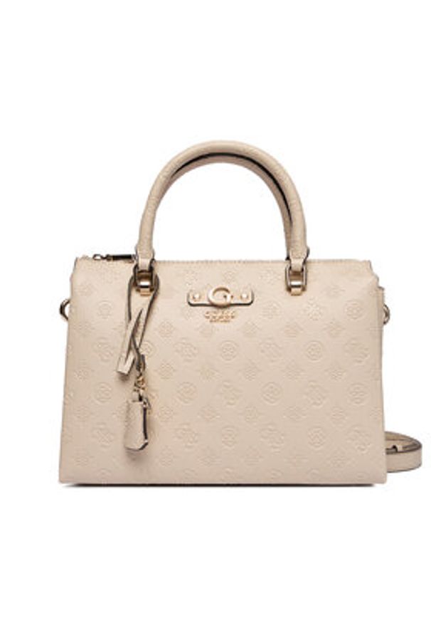 Guess Torebka Dita HWPD76 02060 Beżowy. Kolor: beżowy. Materiał: skórzane