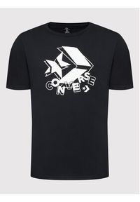 Converse T-Shirt 10022944-A01 Czarny Standard Fit. Kolor: czarny. Materiał: bawełna #5