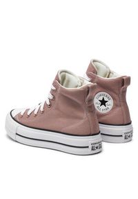 Converse Trampki Chuck Taylor All Star Padded Lift Platform A11536C Brązowy. Kolor: brązowy. Materiał: materiał. Obcas: na platformie