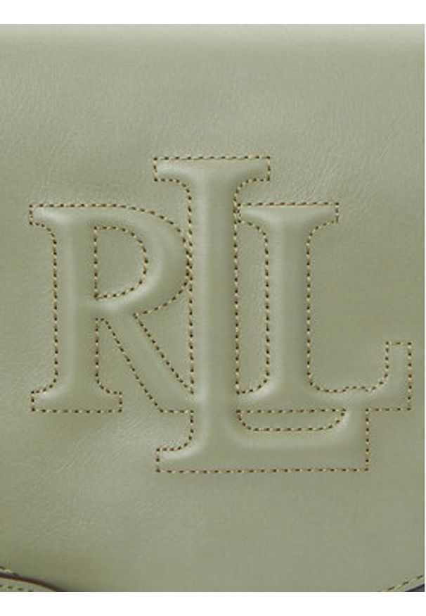 Lauren Ralph Lauren - LAUREN RALPH LAUREN Torebka 431950130010 Zielony. Kolor: zielony. Materiał: skórzane