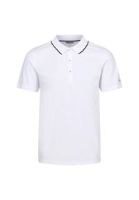 Regatta - Forley męska koszulka polo. Typ kołnierza: polo. Kolor: czerwony, biały. Sport: turystyka piesza #1