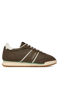 Sneakersy Tommy Jeans. Kolor: brązowy