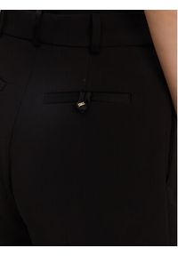 Elisabetta Franchi Spodnie materiałowe PA-081-51E2-V360 Czarny Regular Fit. Kolor: czarny. Materiał: syntetyk #5