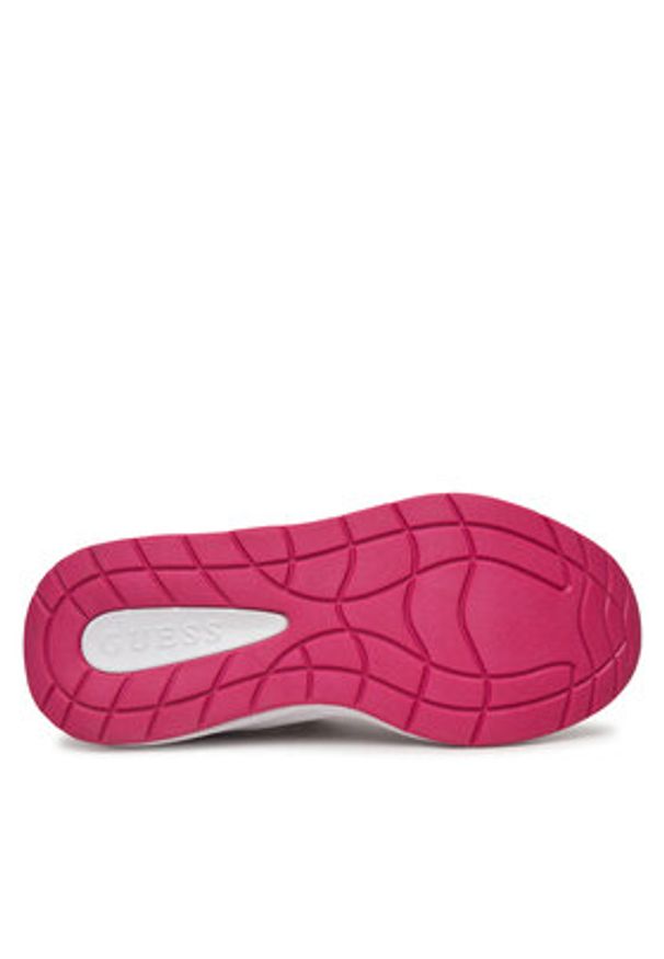 Guess Sneakersy FLPGAX FAB12 Biały. Kolor: biały. Materiał: materiał
