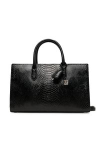 MICHAEL Michael Kors Torebka Scarlett 30T5SETS2L Czarny. Kolor: czarny. Materiał: skórzane