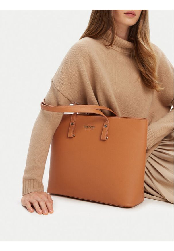 Nine West Torebka CEO-MIA-S211024-9 Brązowy. Kolor: brązowy