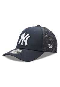 New Era Czapka z daszkiem New York Yankees Monogram 9Forty 60285006 Granatowy. Kolor: niebieski. Materiał: poliester, materiał