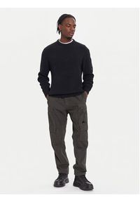 C.P. Company Sweter 19CMKN307A006170A Czarny Regular Fit. Kolor: czarny. Materiał: syntetyk #4