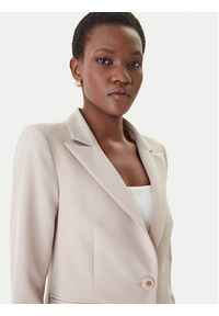 Rinascimento Marynarka CFC0127895003 Beżowy Slim Fit. Kolor: beżowy. Materiał: syntetyk #6