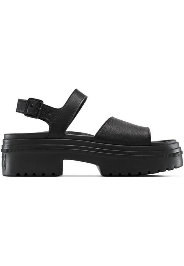 Sandały Converse Chuck Tlr As Lugged Heel Sandal, Dla obu płci. Kolor: czarny. Materiał: skóra, materiał. Sport: pływanie, fitness