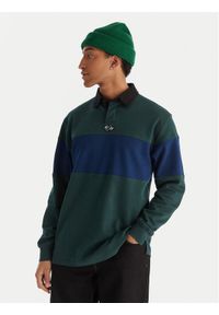 DC Shoes Polo Second Half EDYKT03536 Zielony Regular Fit. Typ kołnierza: polo. Kolor: zielony. Materiał: bawełna #1