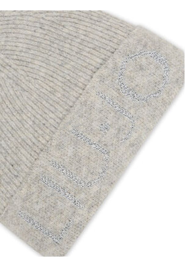 Liu Jo Czapka 2F5020 M0300 Szary. Kolor: szary. Materiał: akryl