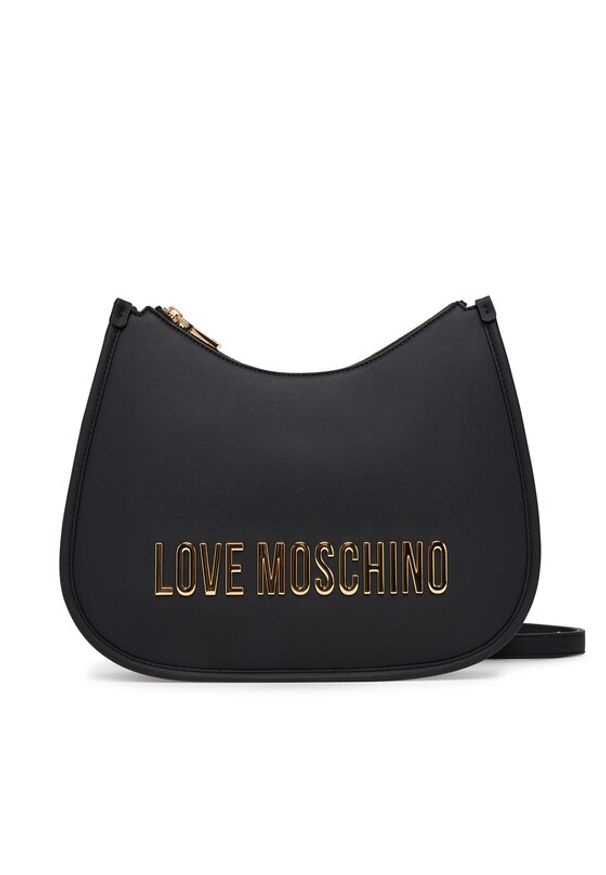 Love Moschino - LOVE MOSCHINO Torebka JC4021PP1NKD0000 Czarny. Kolor: czarny. Materiał: skórzane