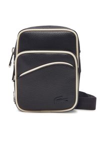 Lacoste Saszetka NH4563GY Czarny. Kolor: czarny. Materiał: skóra