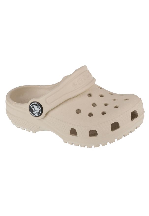 Buty do chodzenia niemowlęce Crocs 2069902Y2. Kolor: beżowy. Materiał: materiał, syntetyk