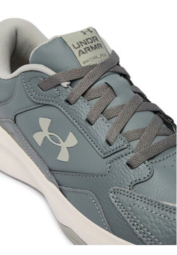 Under Armour Sneakersy UA Edge LTHR 3028375 Szary. Kolor: szary. Materiał: materiał
