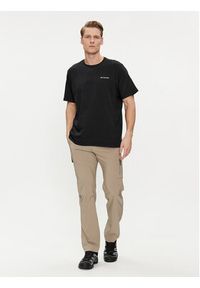 columbia - Columbia T-Shirt Explorers Canyon™ 2036451 Czarny Regular Fit. Kolor: czarny. Materiał: bawełna #5