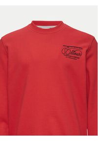 s.Oliver Bluza 2153489 Czerwony Regular Fit. Kolor: czerwony. Materiał: bawełna, syntetyk #6