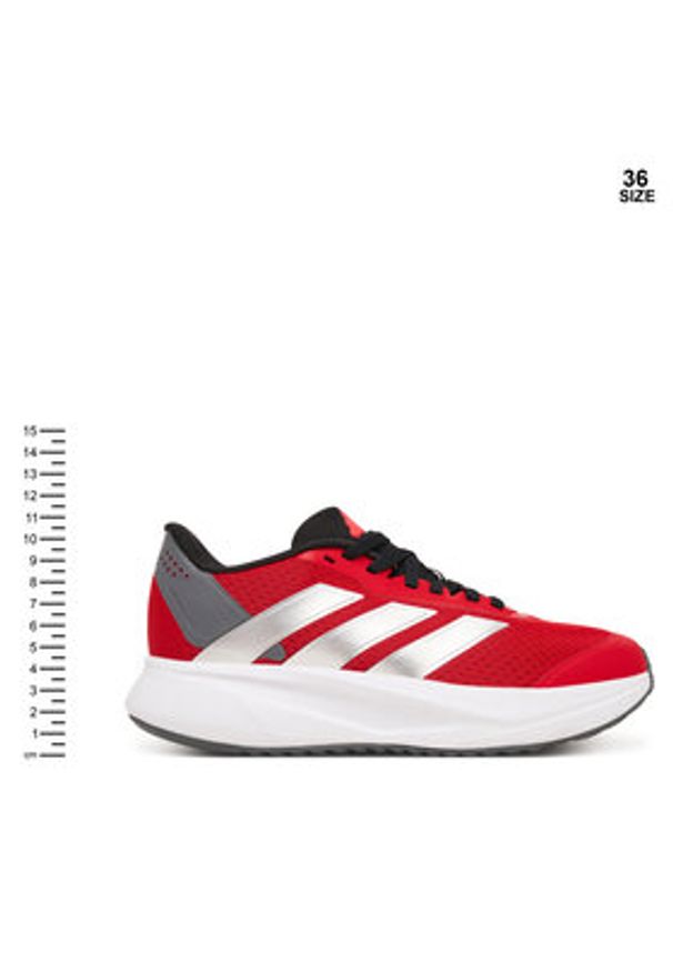 Adidas - adidas Sneakersy Duramo Sl JQ3021 Czerwony. Kolor: czerwony. Materiał: materiał