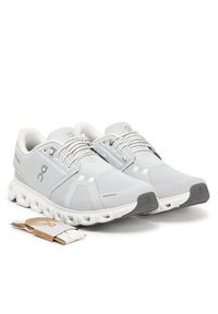 On Sneakersy Cloud 6 3MF10070070 Biały. Kolor: biały. Materiał: materiał #6