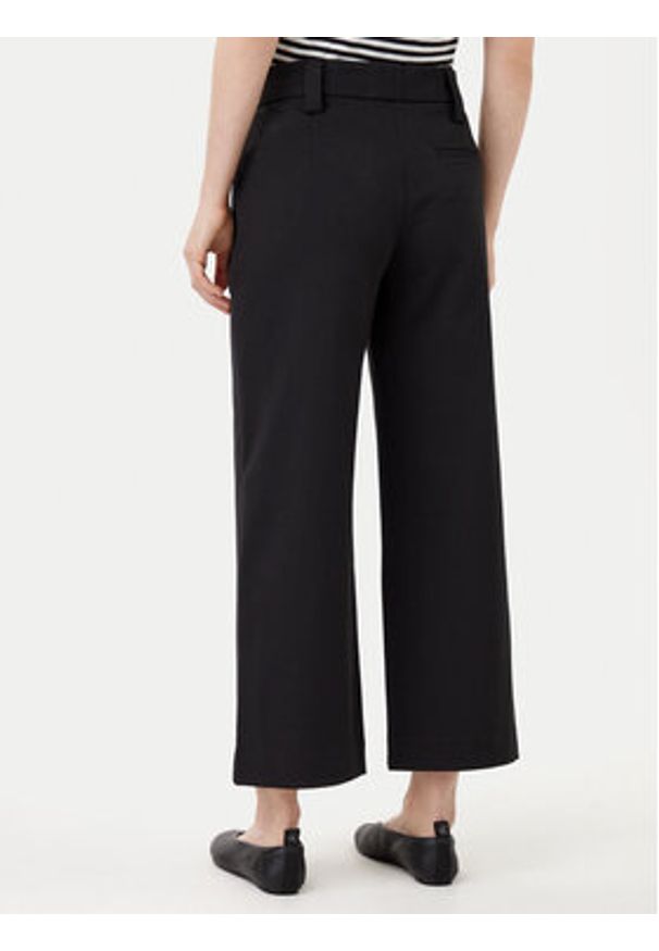 Marc O'Polo Spodnie materiałowe B01411910369 Czarny Regular Fit. Kolor: czarny. Materiał: bawełna, syntetyk