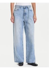 Vero Moda Jeansy Wien 10338133 Niebieski Wide Leg. Kolor: niebieski
