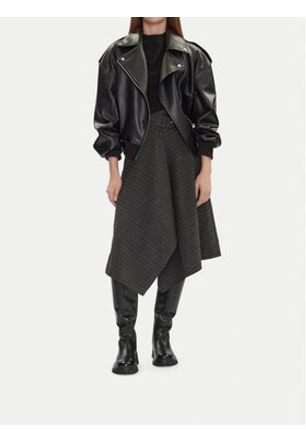 Badura Kozaki C-ANIKA-MX1065-11 Czarny. Kolor: czarny. Materiał: skóra