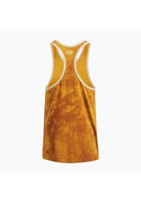 Tank top treningowy męski Under Armour Project Rock Racer. Kolor: żółty