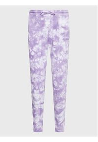 Guess Spodnie dresowe Dora V2BB05 K68I0 Fioletowy Regular Fit. Kolor: fioletowy. Materiał: bawełna #3