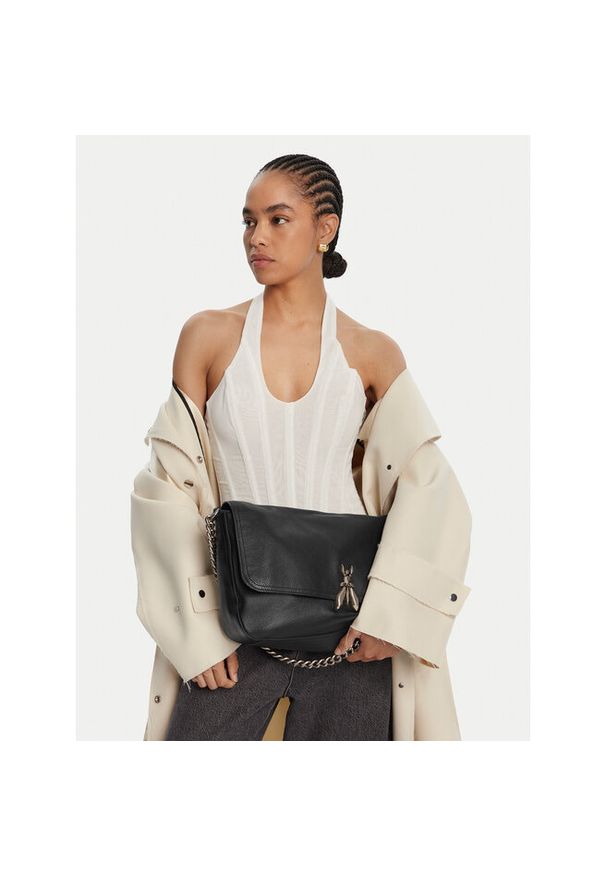 Torebka Patrizia Pepe. Kolor: czarny