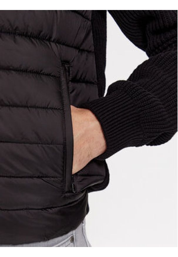 Pepe Jeans Kurtka przejściowa Martin PM702401 Czarny Regular Fit. Kolor: czarny. Materiał: bawełna