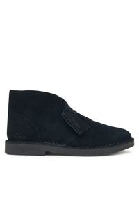 Clarks Botki Desert Bt Evo. 26182930 Czarny. Kolor: czarny. Materiał: zamsz, skóra