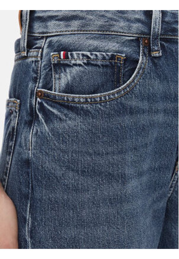 TOMMY HILFIGER - Tommy Hilfiger Jeansy Loose Straight Rw Klo WW0WW40646 Niebieski Wide Leg. Kolor: niebieski