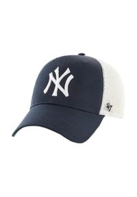 47 Brand - Czapka z daszkiem - Branson - New York Yankees - Regulowana - Dla dorosłych. Kolor: niebieski