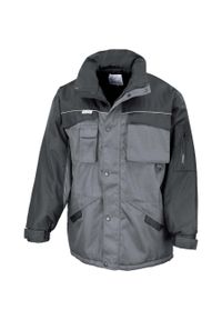 RESULT - Parka Result Heavy Duty. Kolor: czarny, szary, wielokolorowy. Sezon: zima #1