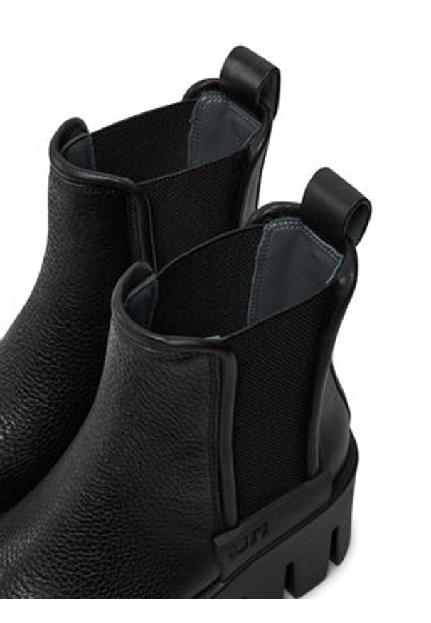 United Nude Botki Grip Chelsea Lo III 1086901192 Czarny. Kolor: czarny. Materiał: skóra