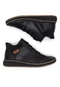 Rieker Trzewiki 50902-00 Czarny. Kolor: czarny. Materiał: skóra, syntetyk #6