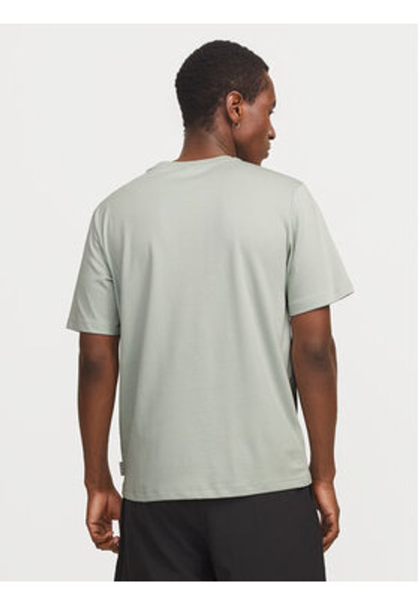 Jack & Jones T-Shirt Fusion 12273120 Zielony Regular Fit. Kolor: zielony. Materiał: bawełna, syntetyk