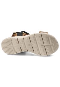 Sandały damskie Artiker, cholewka z materiału tekstylnego regulowane paski z zapięciem na rzep, kolorowe, 58C1234. Zapięcie: rzepy. Materiał: materiał. Wzór: kolorowy, paski #6