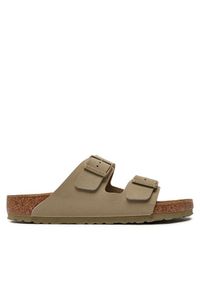 Klapki Birkenstock. Kolor: brązowy