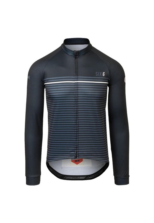 AGU - Dżersej z długim rękawem Agu SIX6 Classic III. Kolor: czarny. Materiał: jersey. Długość rękawa: długi rękaw. Długość: długie. Sport: kolarstwo