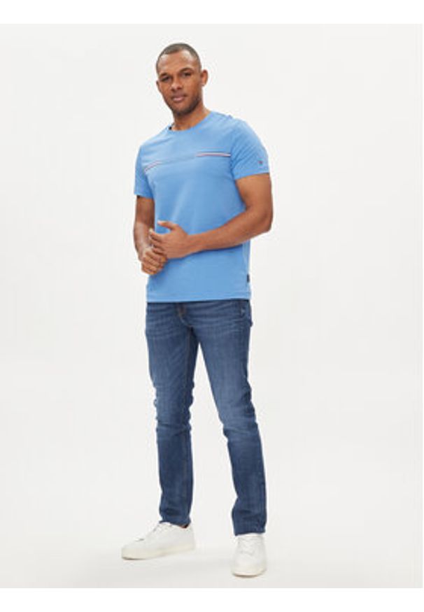 TOMMY HILFIGER - Tommy Hilfiger Jeansy Bleecker MW0MW34511 Granatowy Slim Fit. Kolor: niebieski