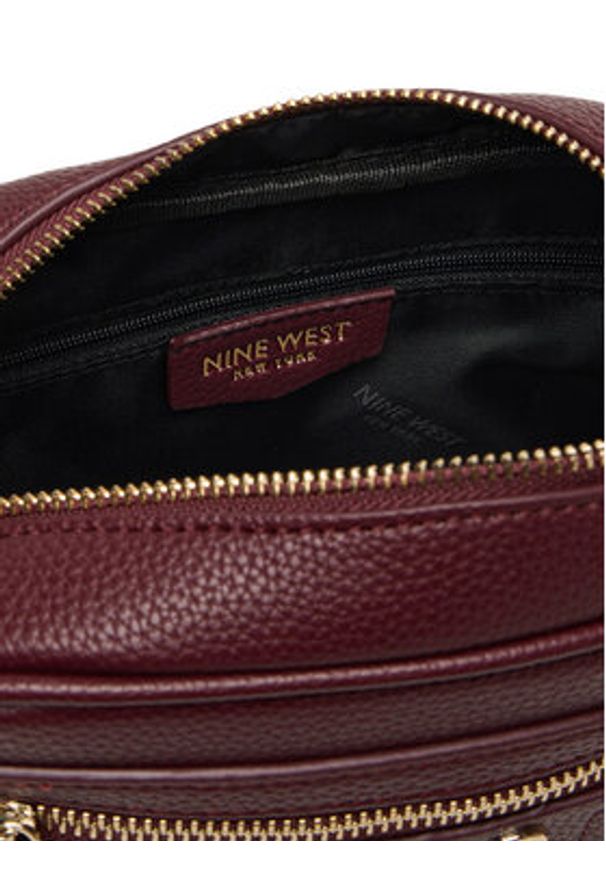 Nine West Torebka CEO-LA374-4357 Bordowy. Kolor: czerwony